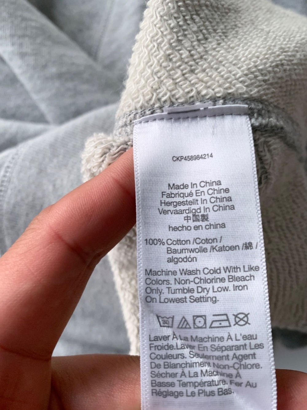 Madewell Crewneck Heavy Cotton Sweatshirt Women's Size S Oversized - Picture 10 of 13